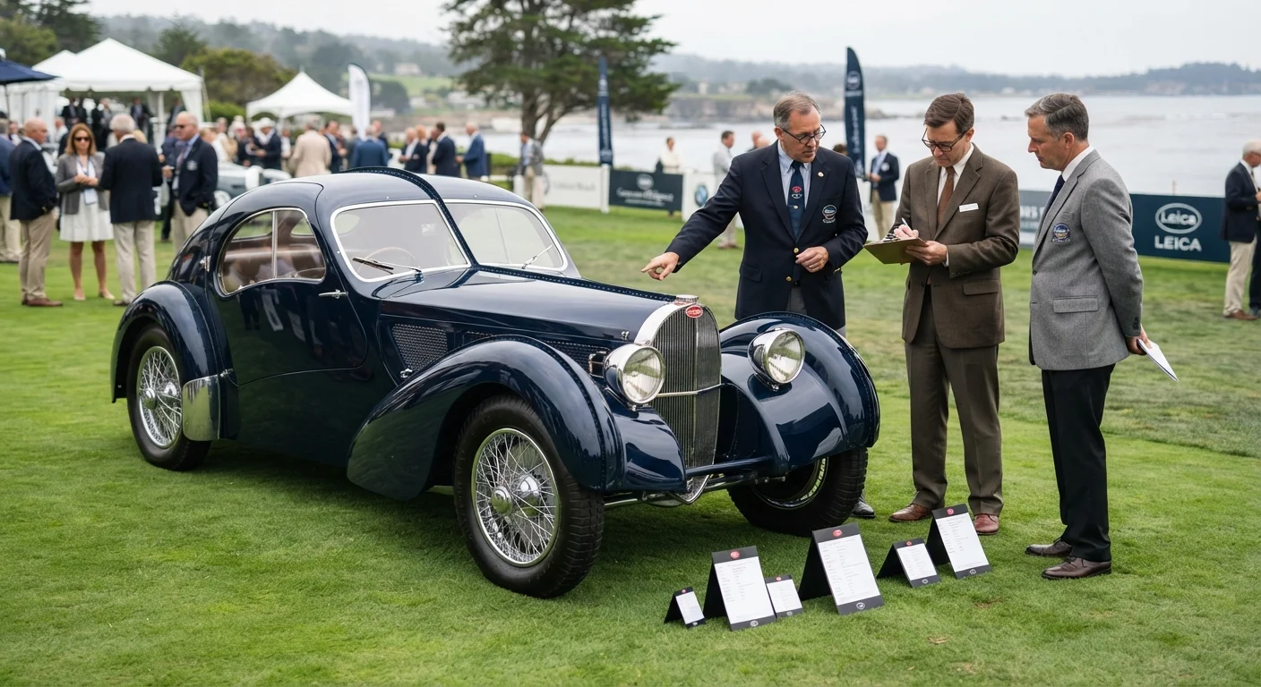 Building a Vehicle for a Concours Show: The Standards Judges Actually Use