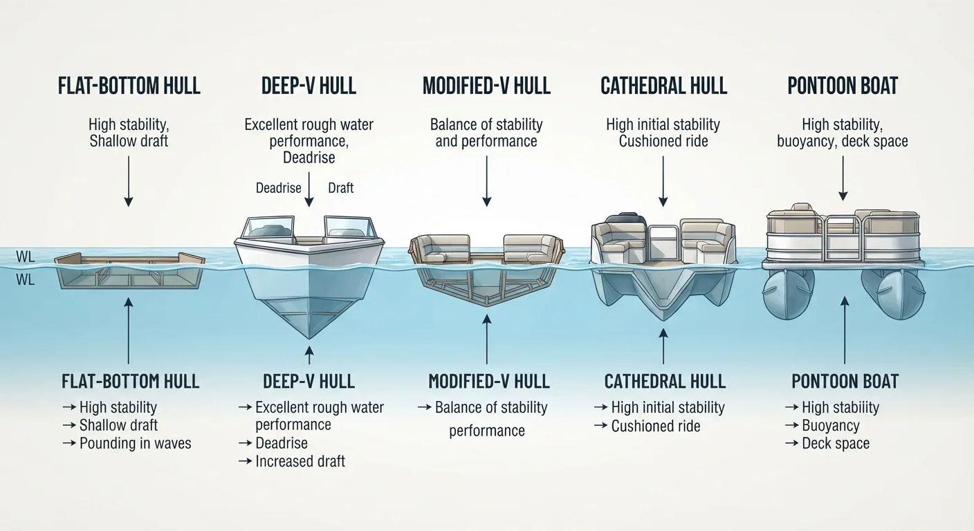 Common Misconceptions About Boat Hull Shapes and How They Actually Behave