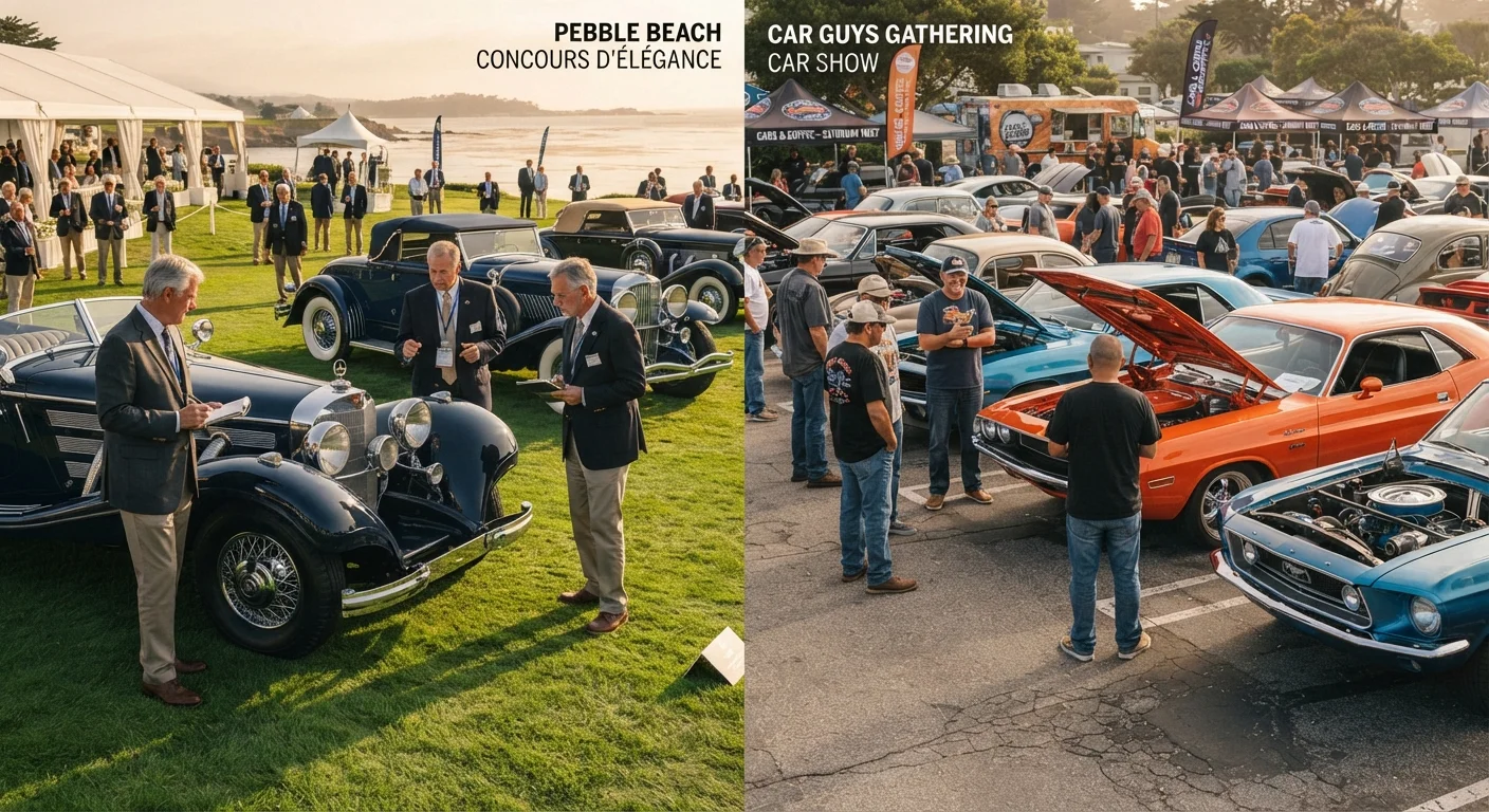 Concours d'Élégance vs. Car Show: Two Very Different Ways to Celebrate Classic Cars
