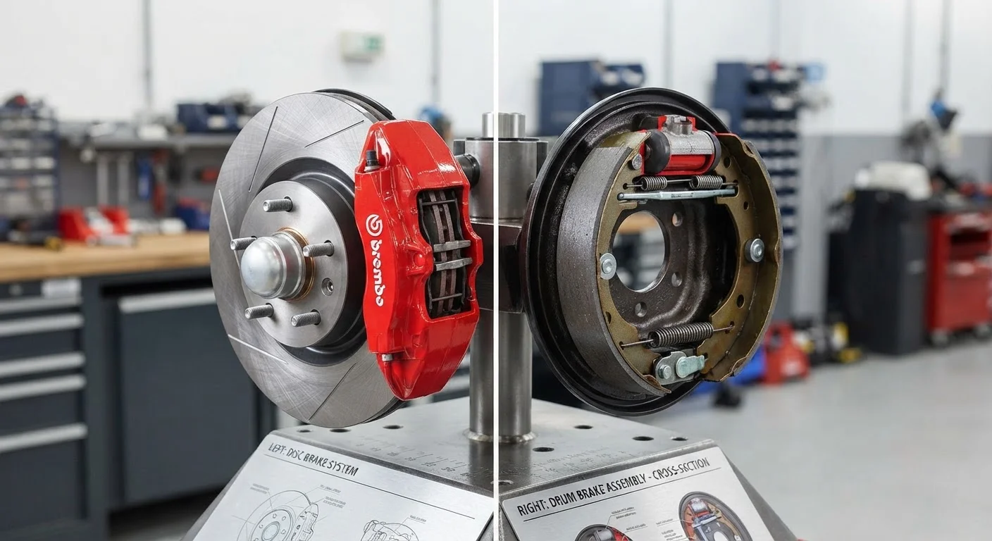 Disc Brakes vs Drum Brakes: What Sets Them Apart