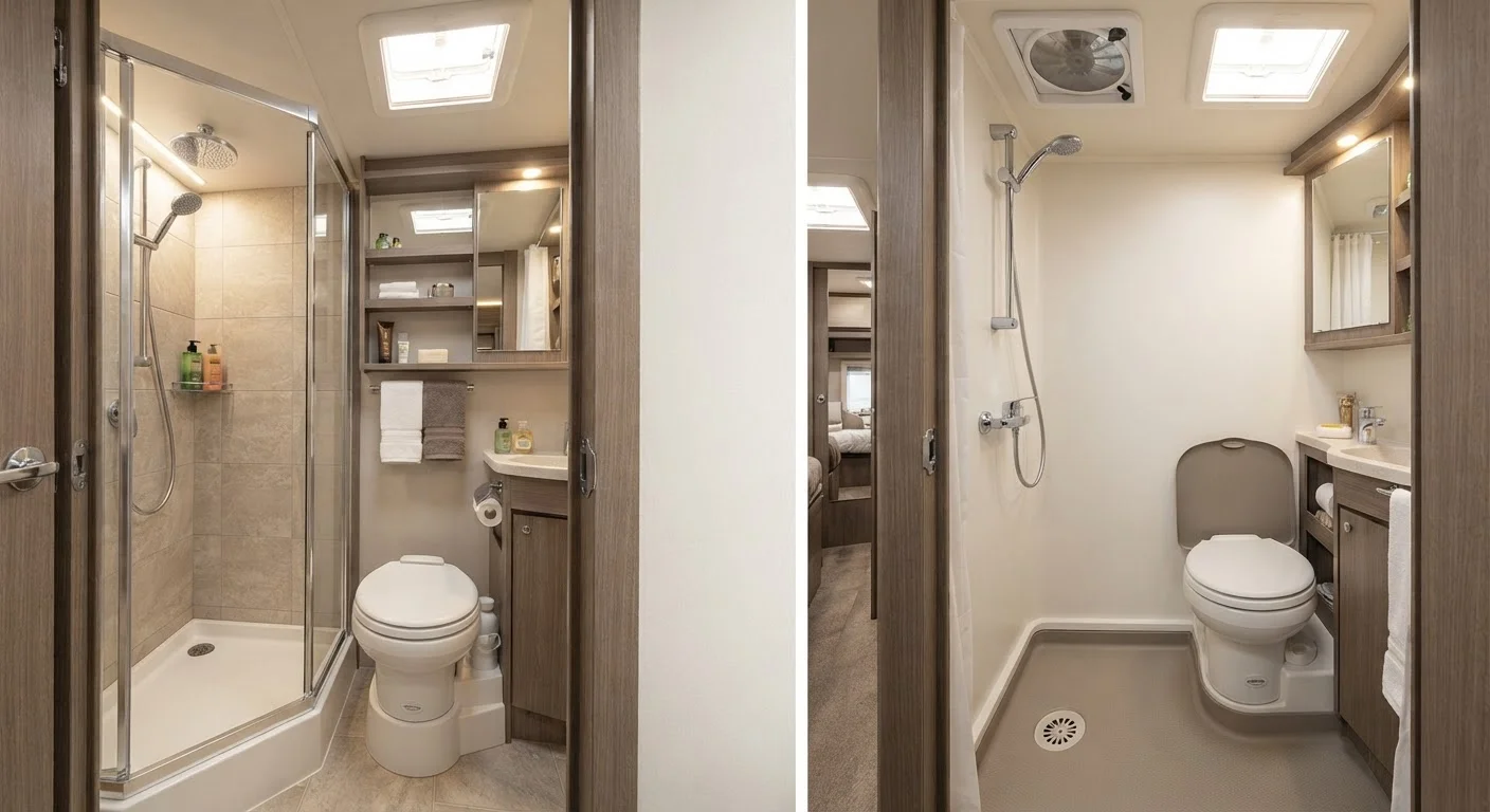 Dry Bath vs. Wet Bath: The RV Bathroom Layout Debate Settled