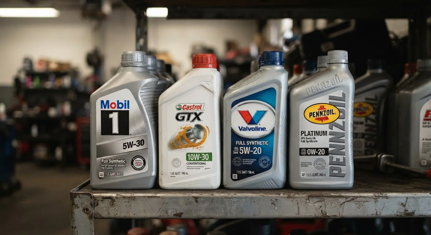 Engine Oil Grades and Viscosity: What the Numbers on the Label Mean