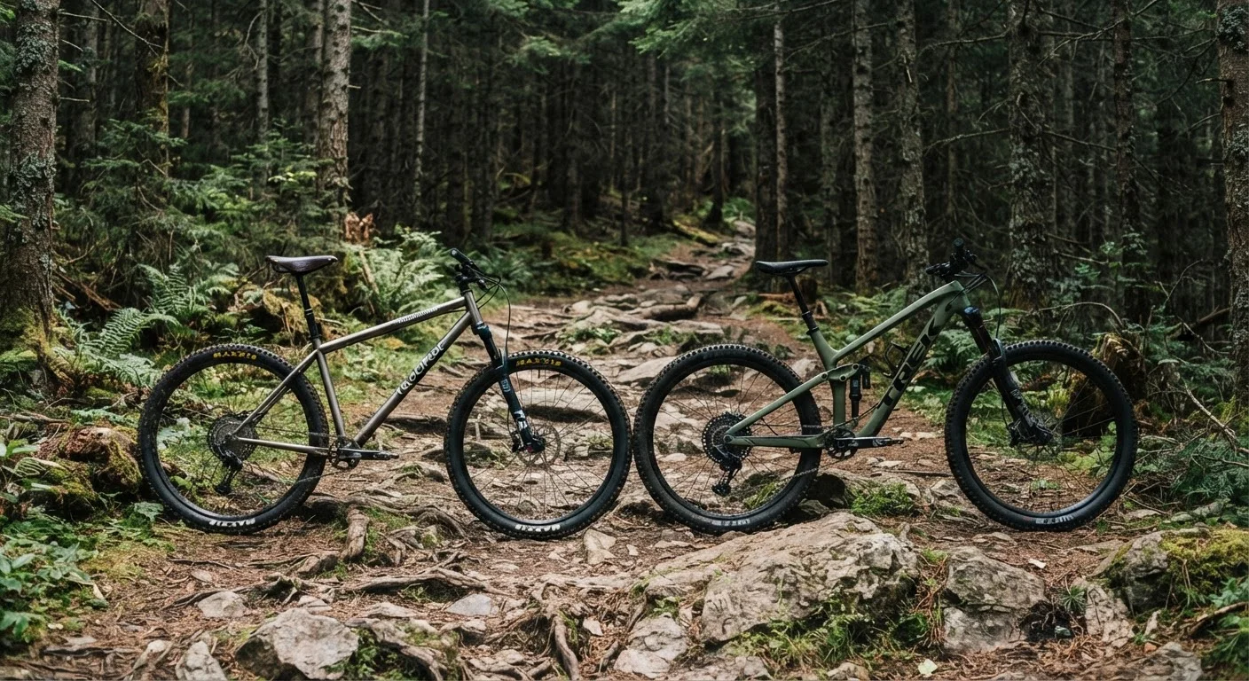 Hardtail vs. Full-Suspension Mountain Bikes