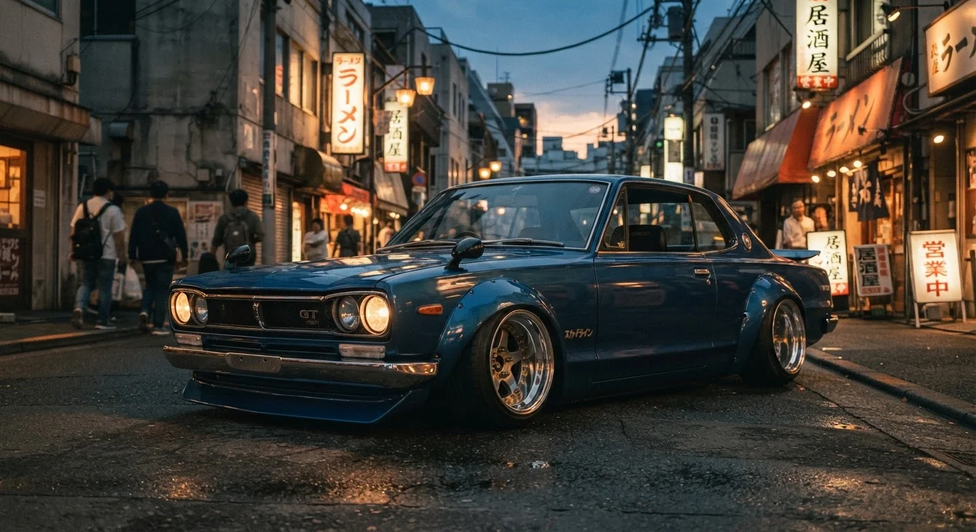 Japan's Shakotan Scene and the Global Influence of JDM Lowrider Culture