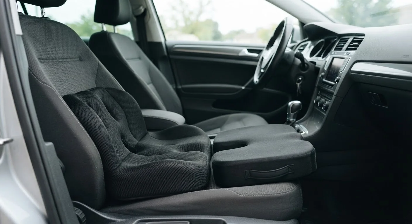 Memory Foam vs Coccyx Cushions for Car Seats