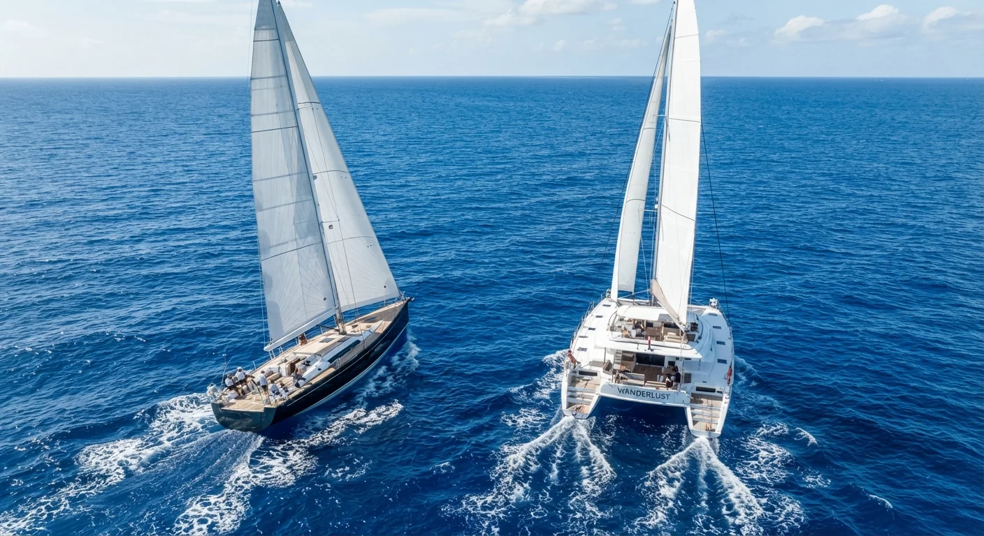 Monohull vs Catamaran: The Structural Trade-Offs Every Boater Should Understand