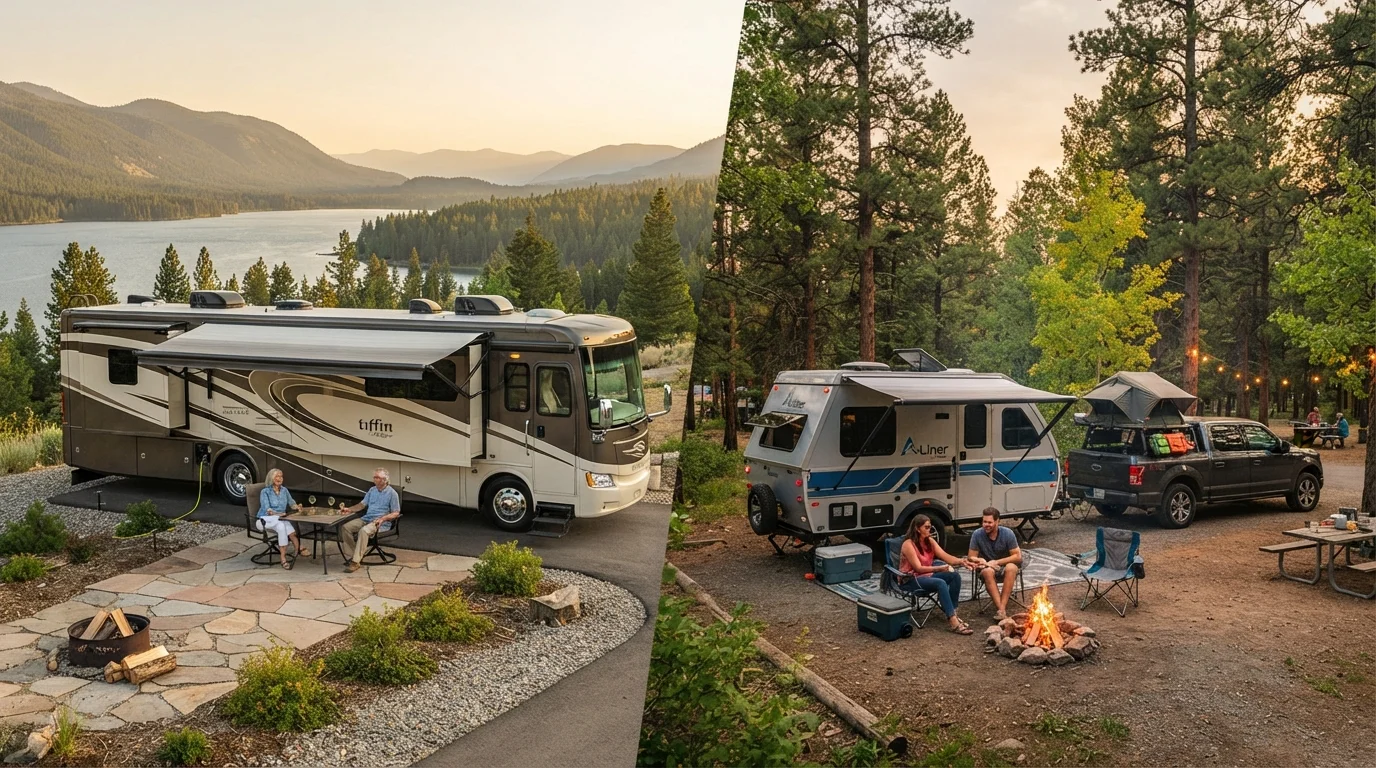 Part-Time vs. Full-Time RVing: How Each Lifestyle Shapes Your Rig Choice and Budget