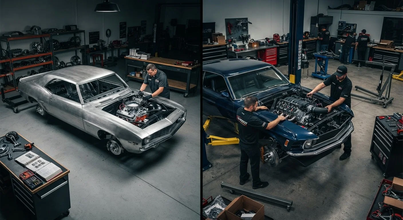 Resto-Mod vs. Full Restoration: Choosing a Philosophy, Not Just a Build Style