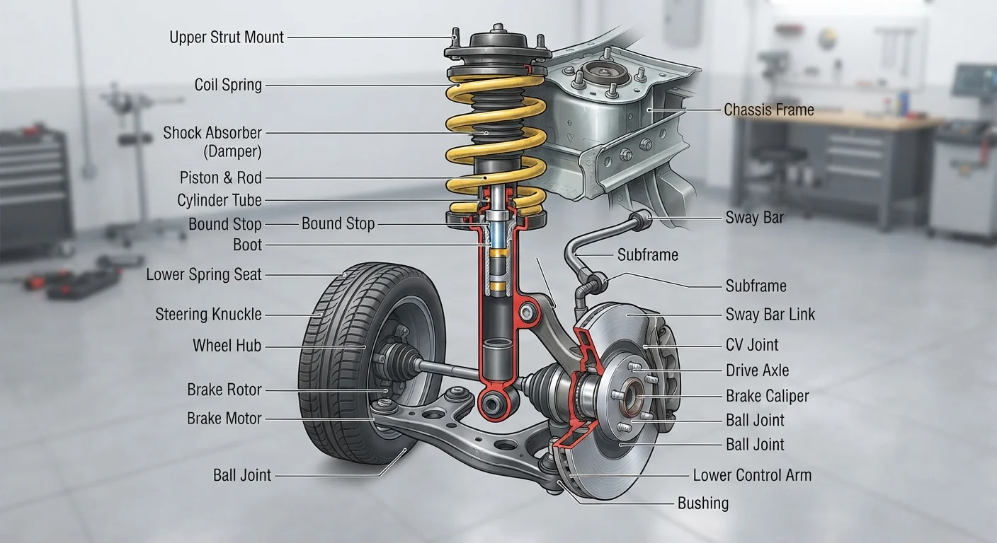 Suspension Geometry 101: Springs, Dampers, and Why They Matter