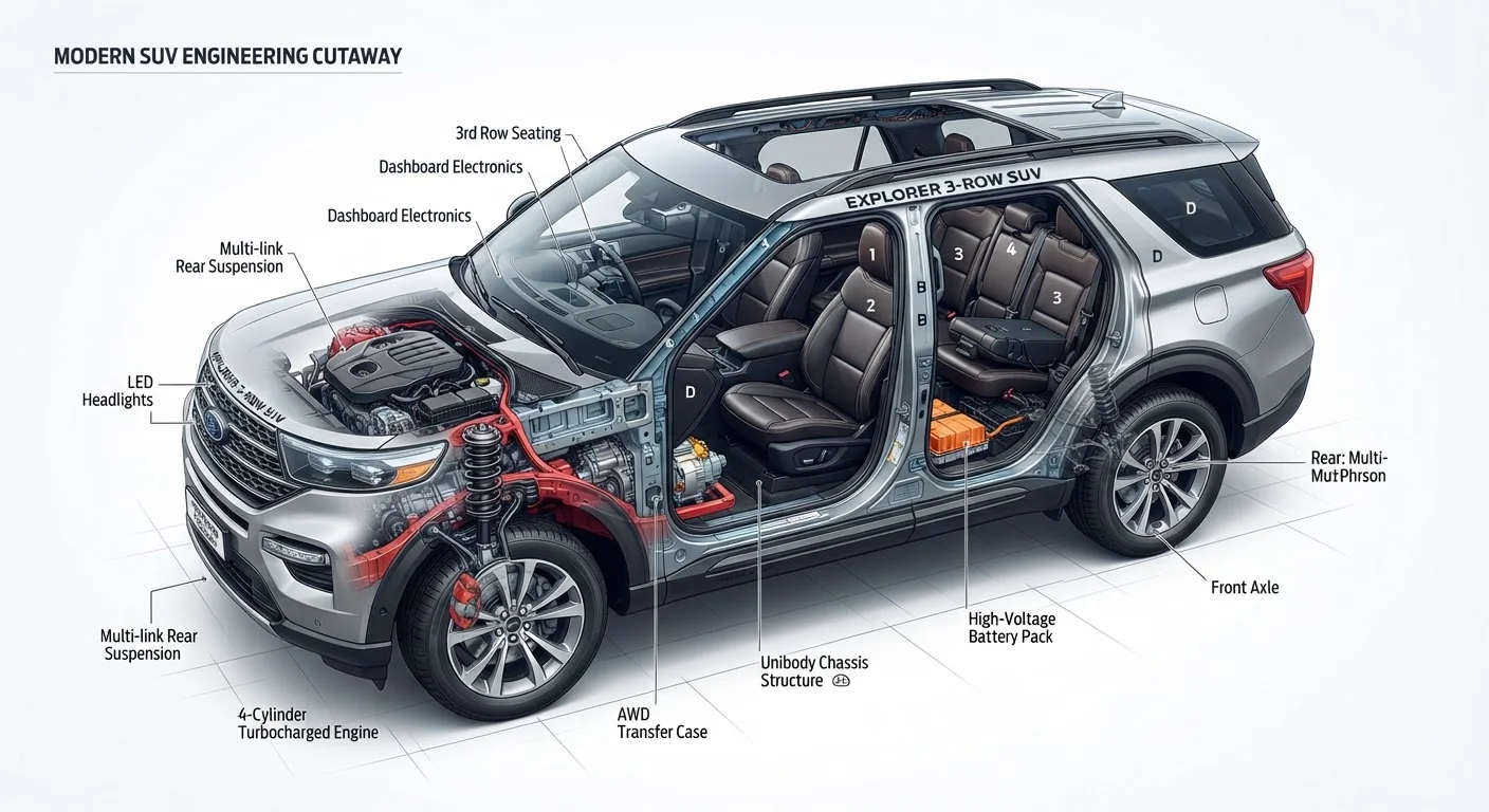 The Architecture Behind Modern SUVs: Platforms, Drivetrains, and Body Styles