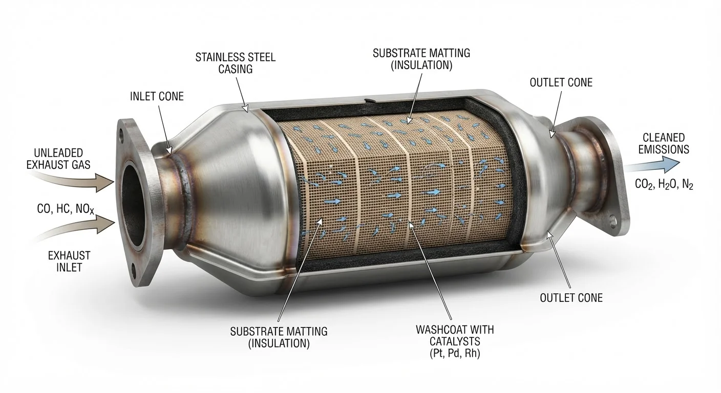 The Role of the Catalytic Converter in Managing Exhaust Emissions