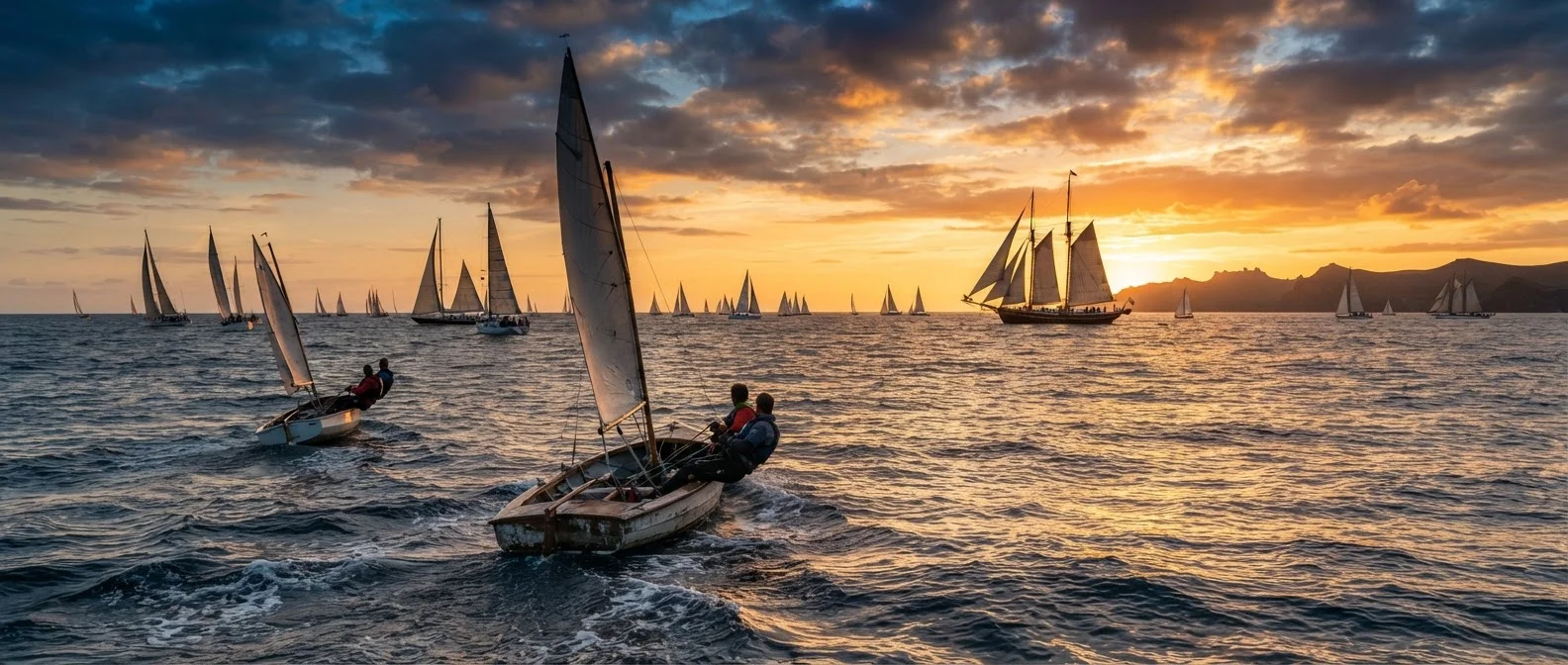 The World of Sailboats: From Dinghies to Ocean-Going Ketches
