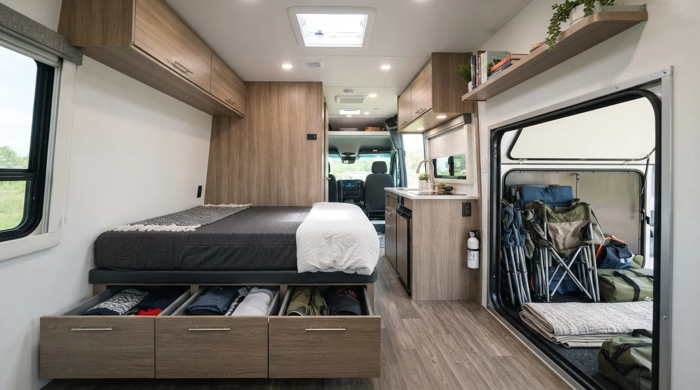 Thinking Through Storage in an RV Layout Before It Becomes a Problem