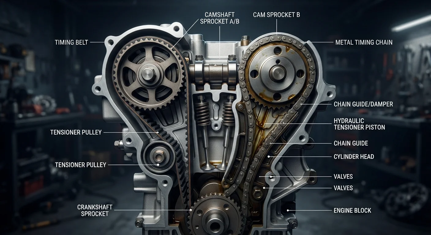 Timing Belt vs Timing Chain: What Sets Them Apart and When Each Needs Attention