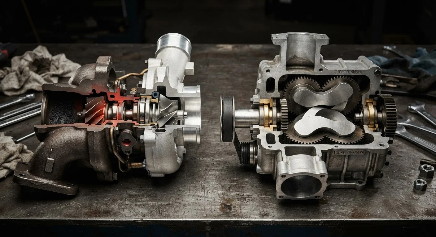 Turbocharger vs. Supercharger: Understanding the Power Delivery Difference