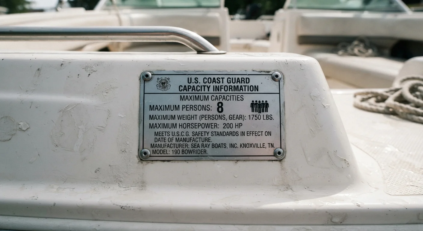 What Boat Capacity Ratings Actually Mean — and When They Matter