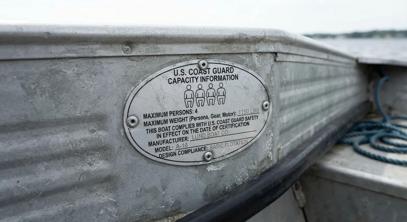 What Boat Capacity Ratings Tell You — and What They Don't